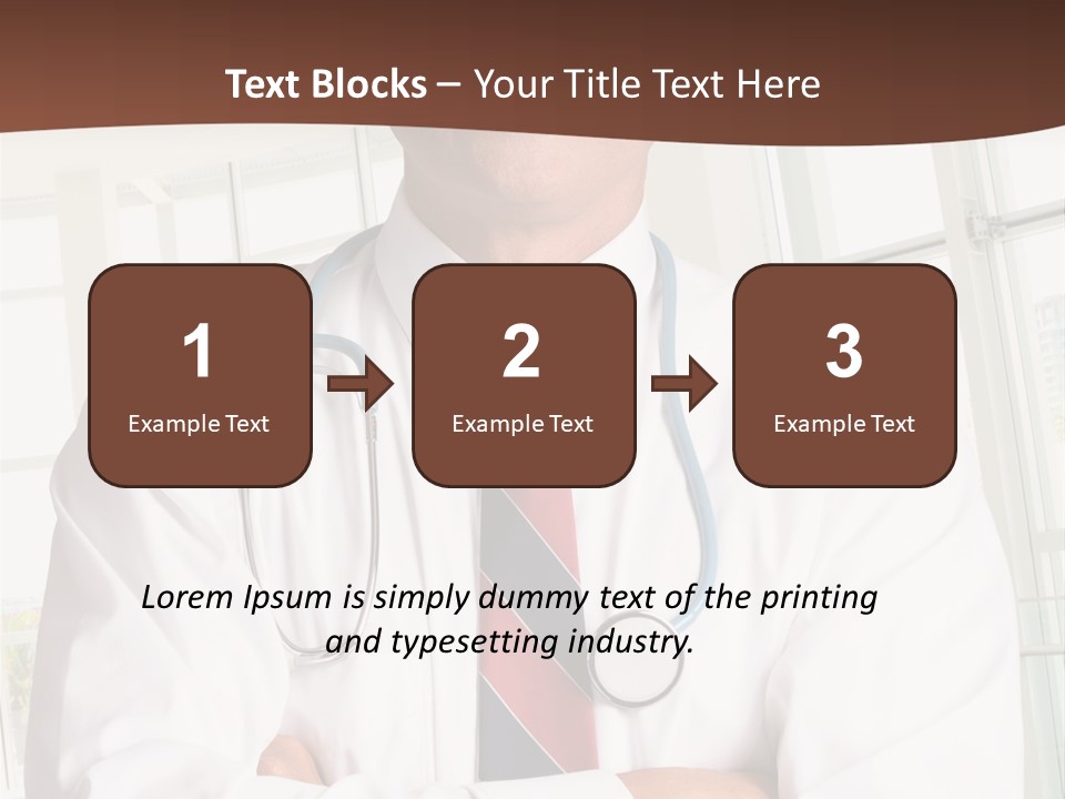 Adult Doctor Male PowerPoint Template