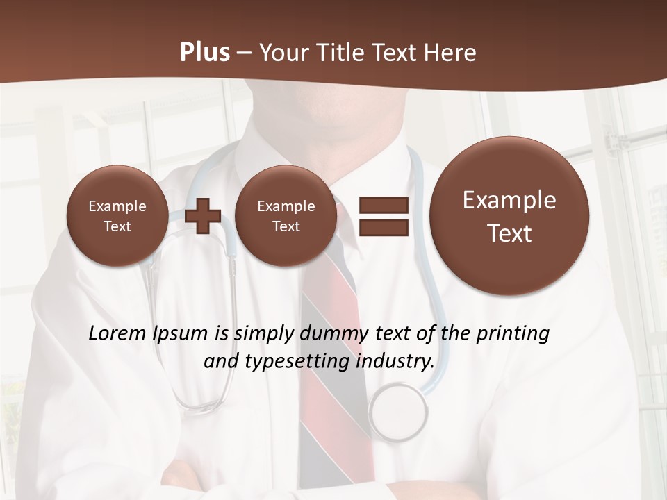 Adult Doctor Male PowerPoint Template