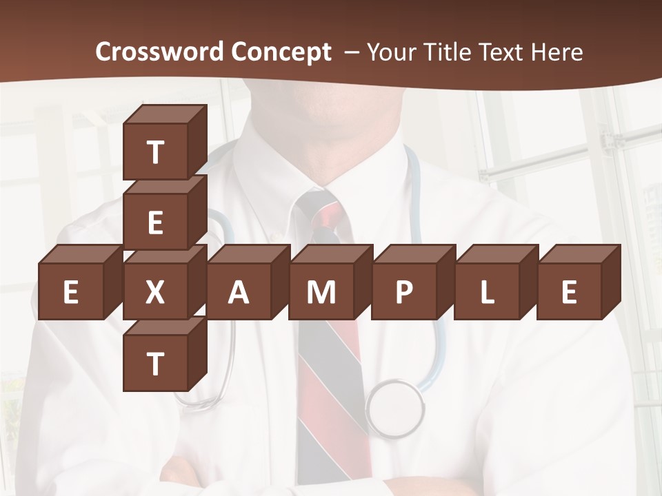 Adult Doctor Male PowerPoint Template