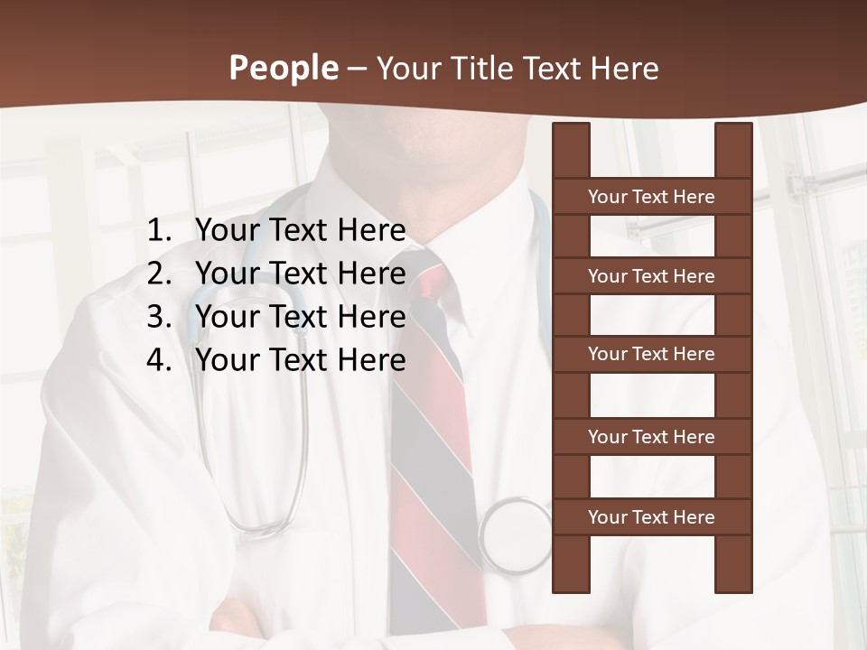 Adult Doctor Male PowerPoint Template