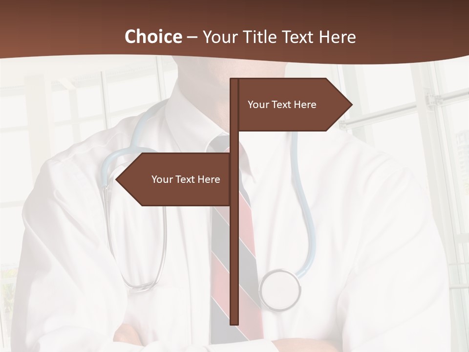 Adult Doctor Male PowerPoint Template