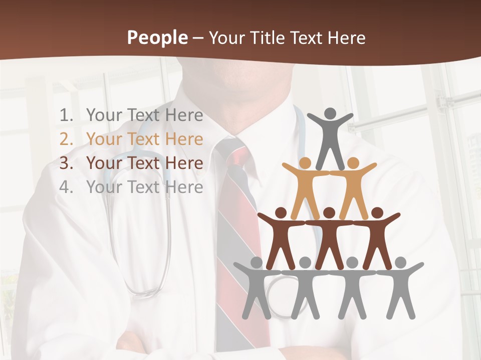 Adult Doctor Male PowerPoint Template