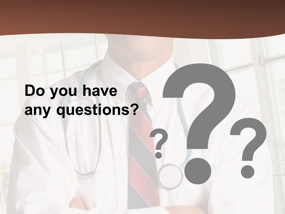 Adult Doctor Male PowerPoint Template