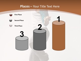 Person Young Break PowerPoint Template