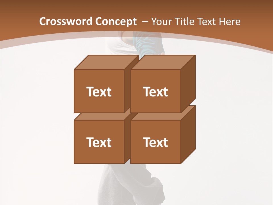 Person Young Break PowerPoint Template