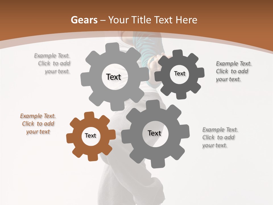 Person Young Break PowerPoint Template