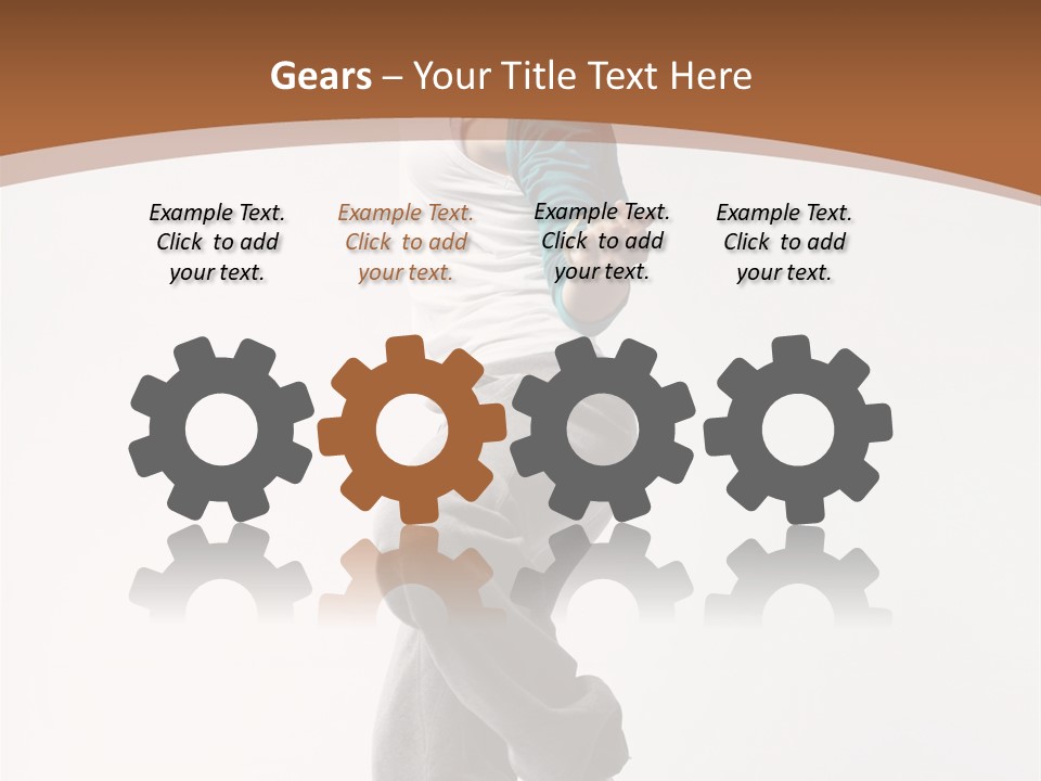 Person Young Break PowerPoint Template