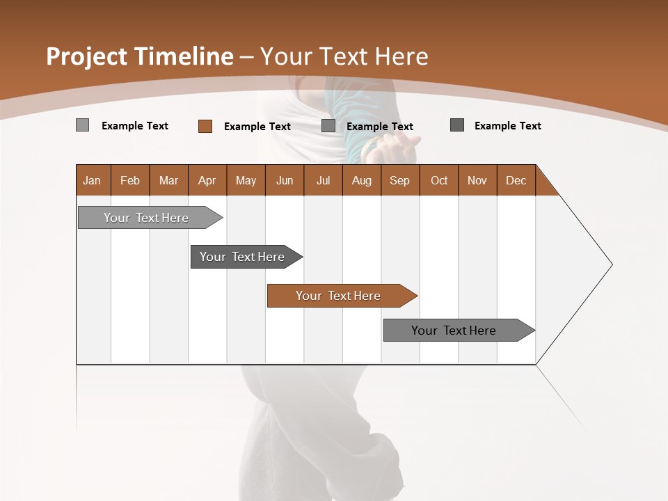 Person Young Break PowerPoint Template