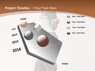 Person Young Break PowerPoint Template