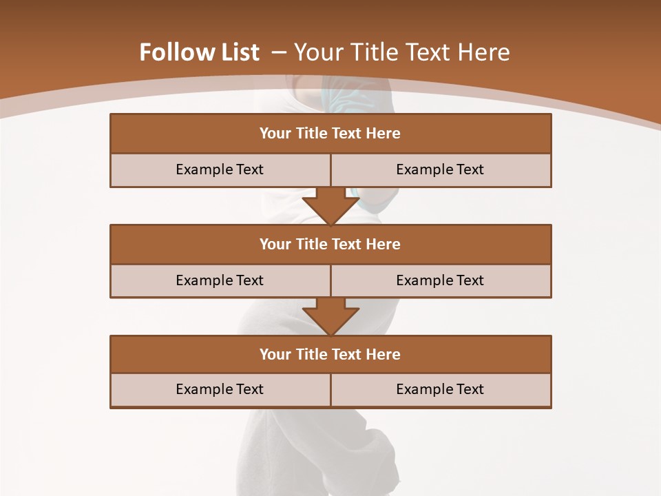 Person Young Break PowerPoint Template
