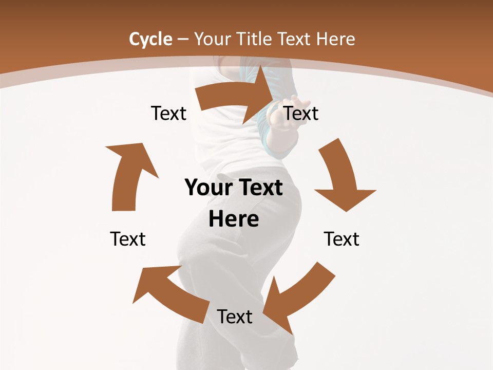 Person Young Break PowerPoint Template