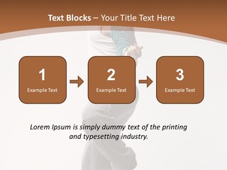 Person Young Break PowerPoint Template