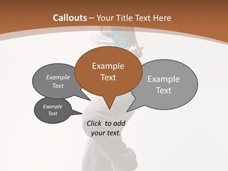 Person Young Break PowerPoint Template