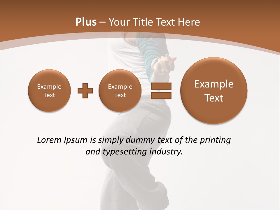 Person Young Break PowerPoint Template