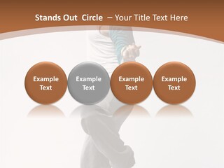 Person Young Break PowerPoint Template