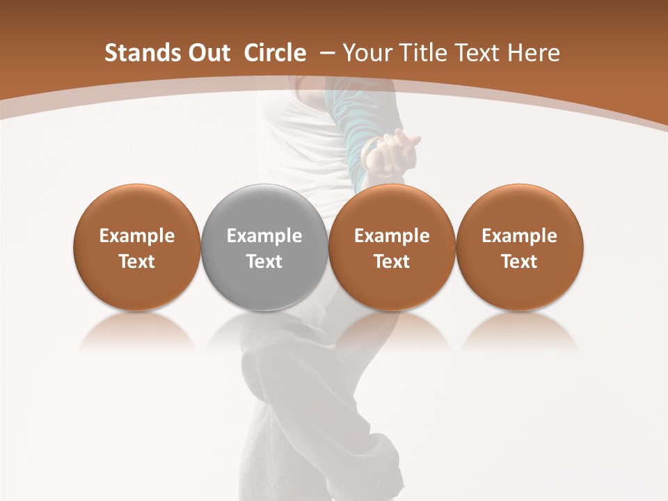 Person Young Break PowerPoint Template