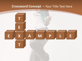 Person Young Break PowerPoint Template