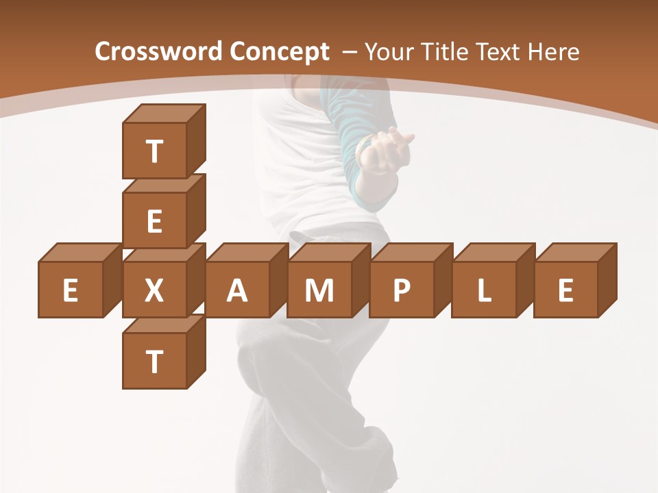 Person Young Break PowerPoint Template