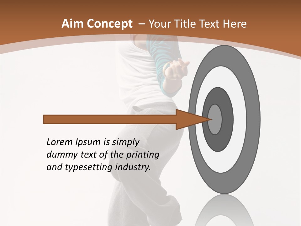 Person Young Break PowerPoint Template