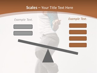 Person Young Break PowerPoint Template