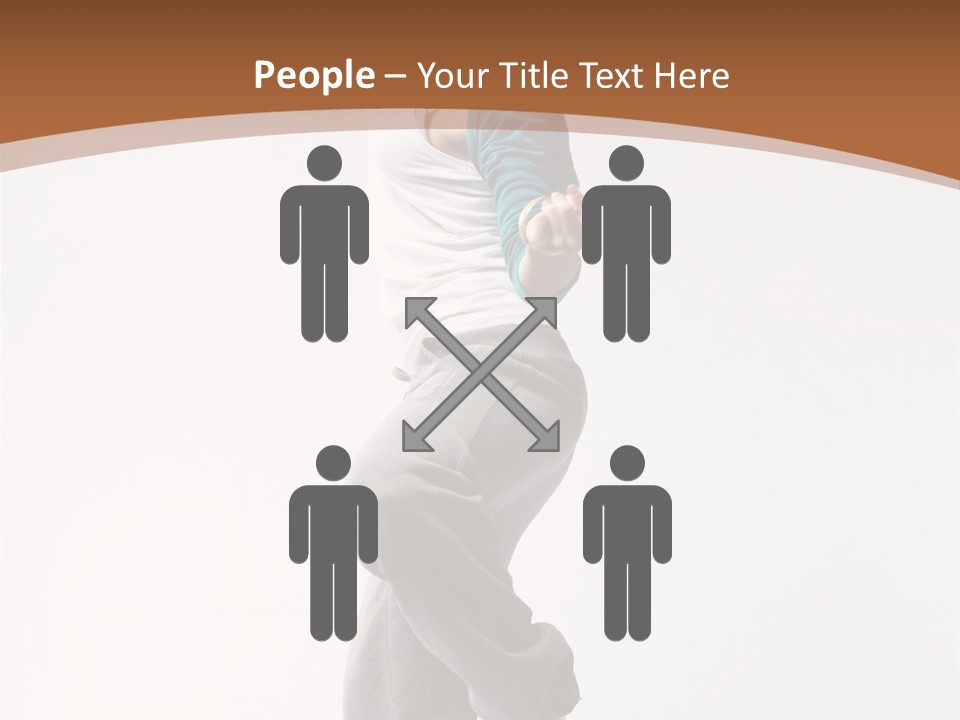 Person Young Break PowerPoint Template