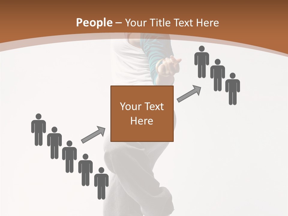 Person Young Break PowerPoint Template