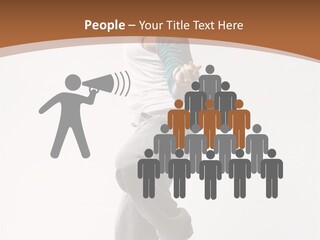 Person Young Break PowerPoint Template