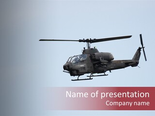 Military Army Rocket PowerPoint Template