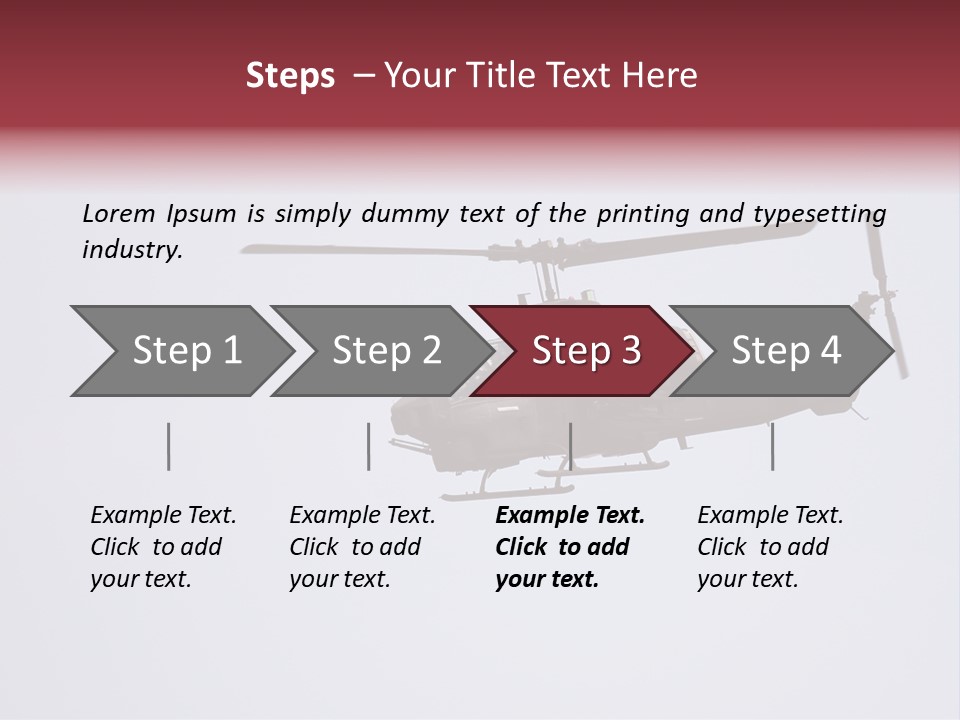 Military Army Rocket PowerPoint Template