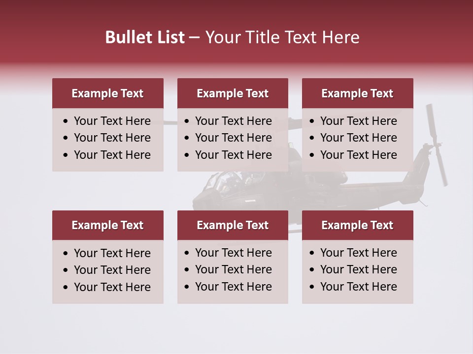 Military Army Rocket PowerPoint Template