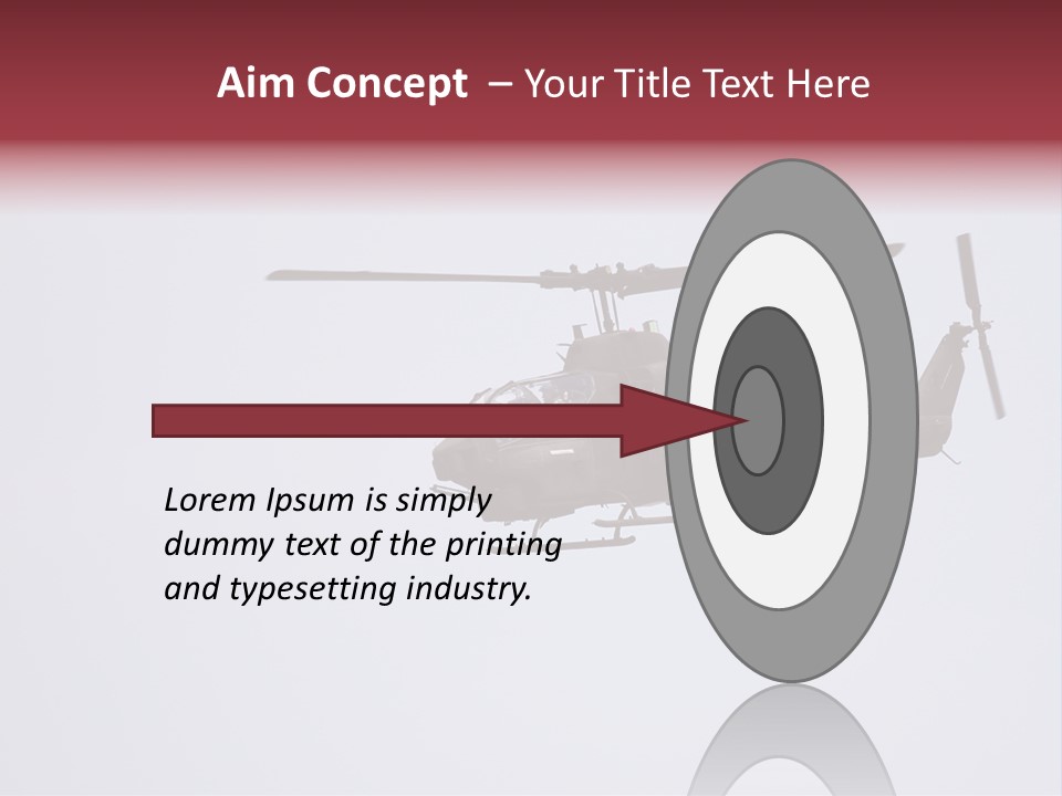 Military Army Rocket PowerPoint Template