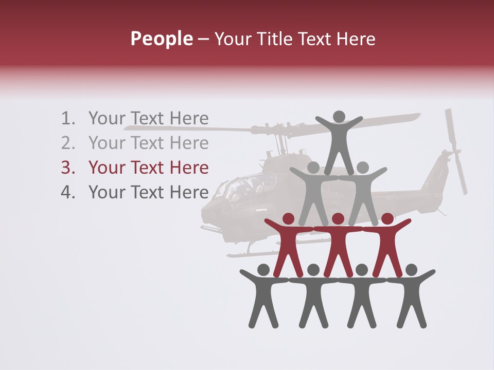 Military Army Rocket PowerPoint Template