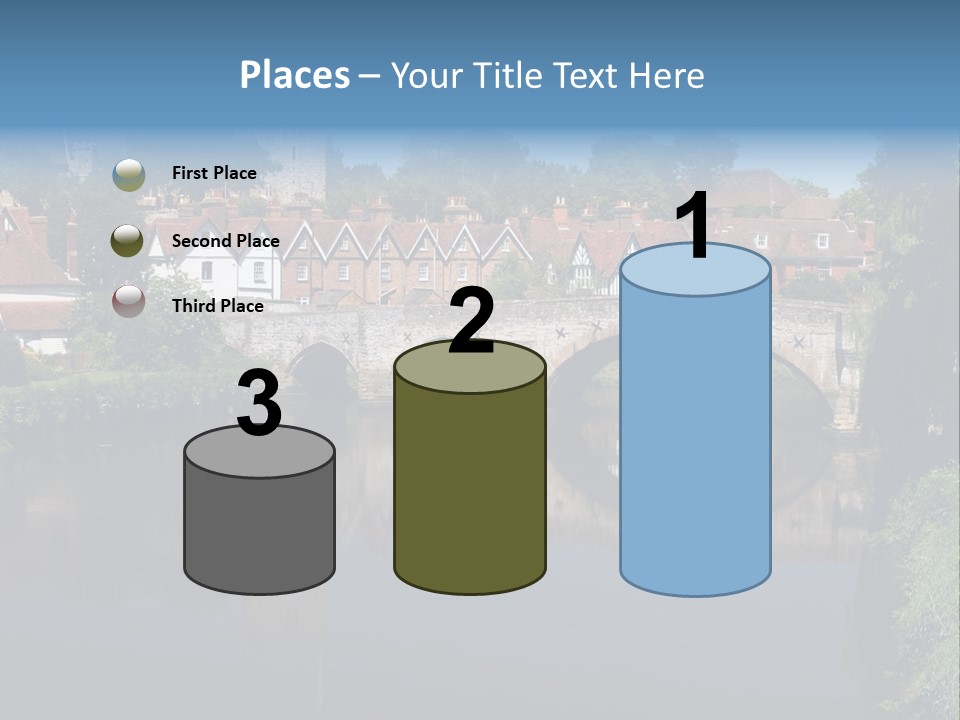 Tidal Maidstone Medway PowerPoint Template