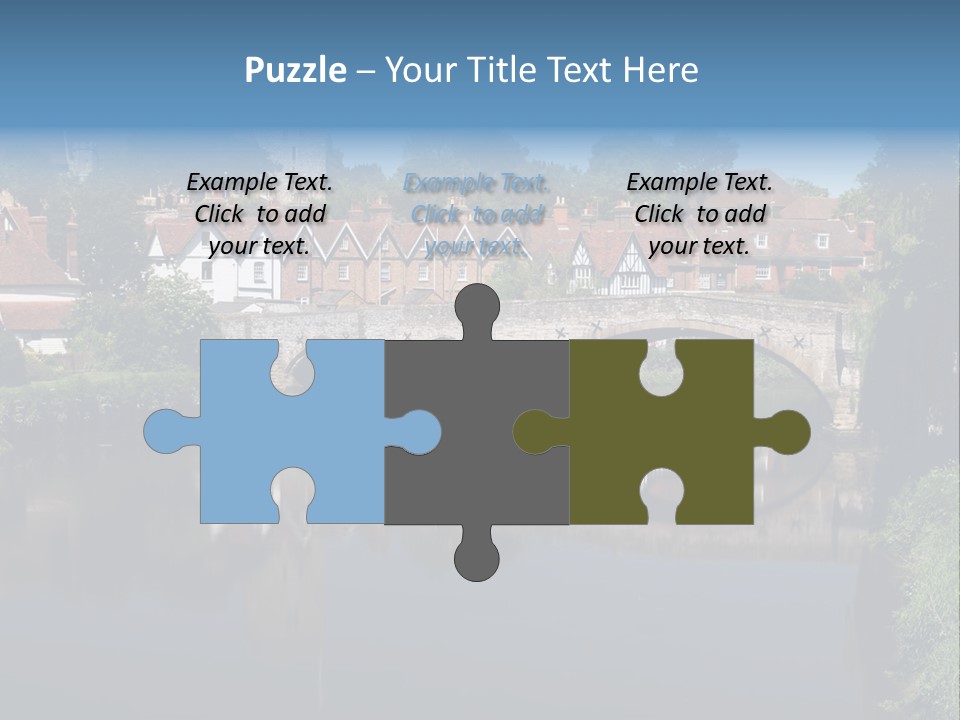 Tidal Maidstone Medway PowerPoint Template