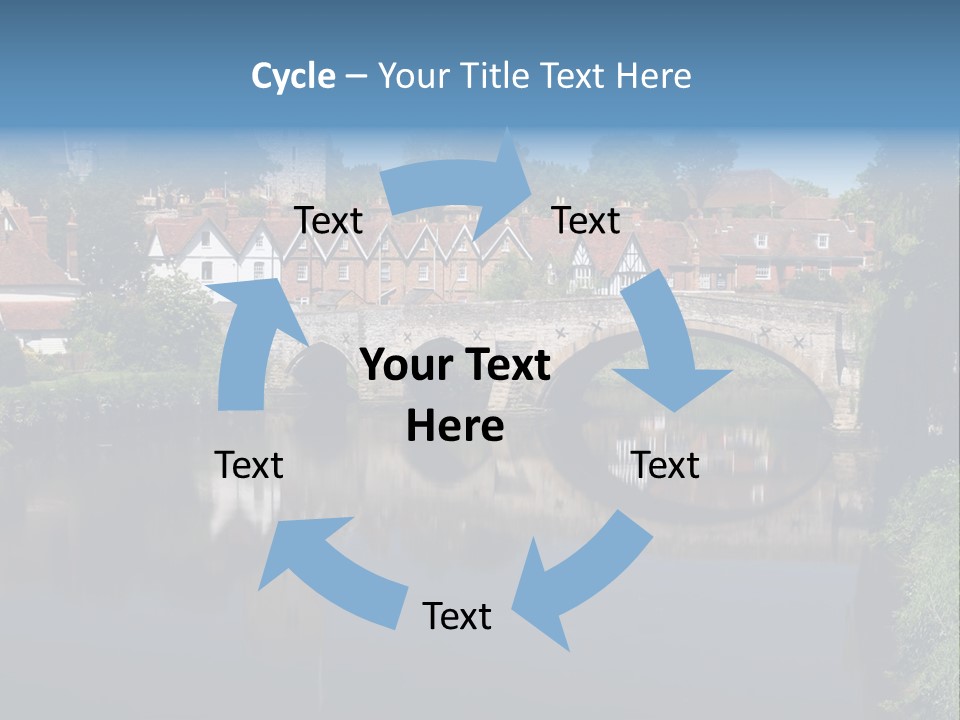 Tidal Maidstone Medway PowerPoint Template