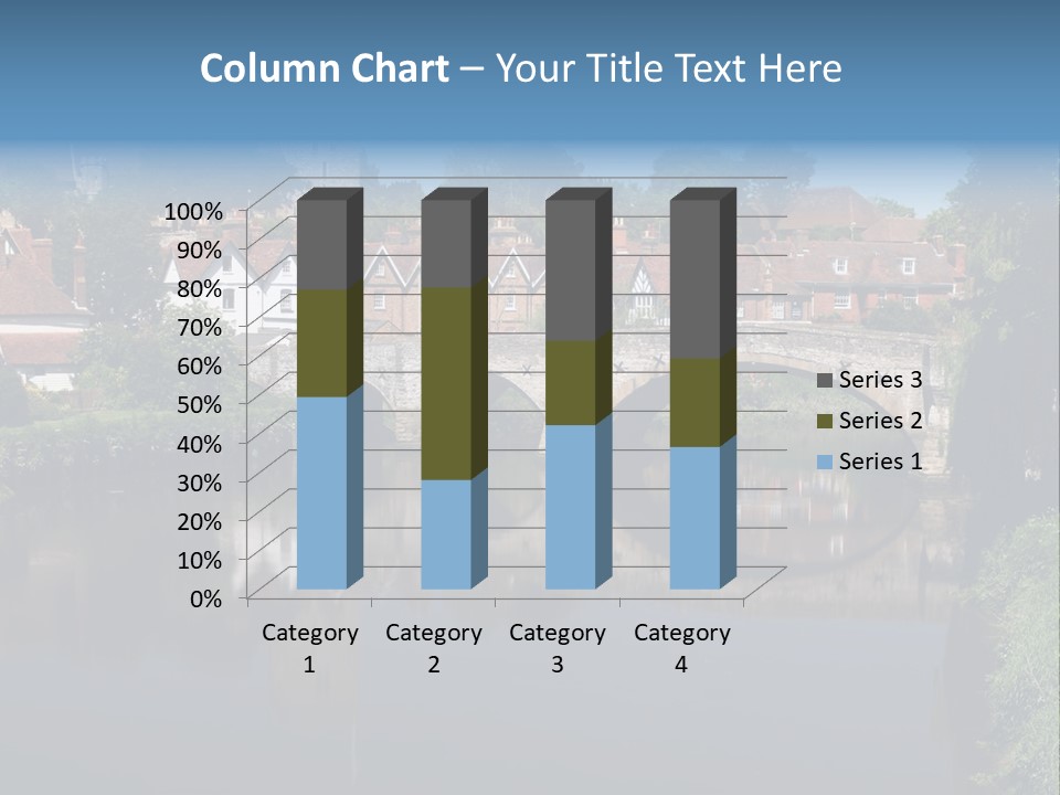 Tidal Maidstone Medway PowerPoint Template