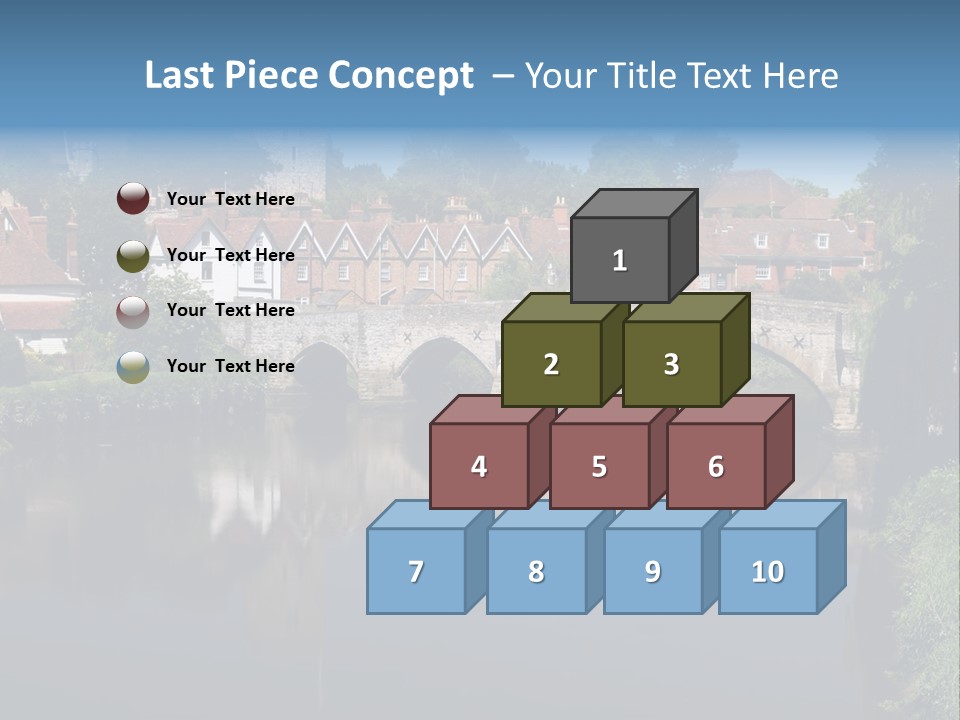 Tidal Maidstone Medway PowerPoint Template