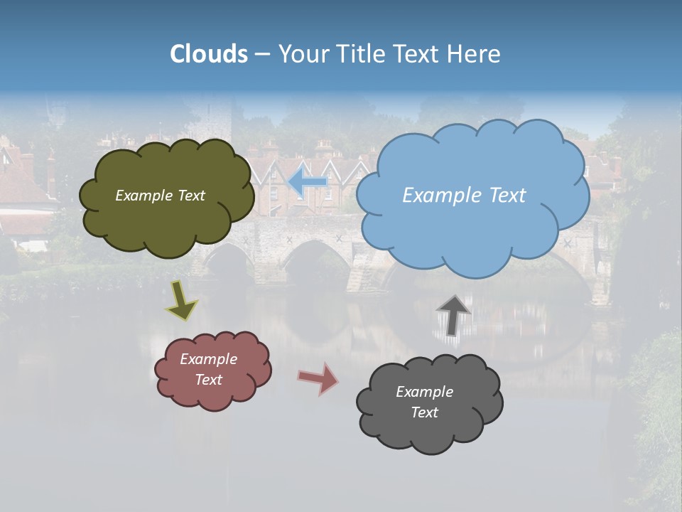 Tidal Maidstone Medway PowerPoint Template