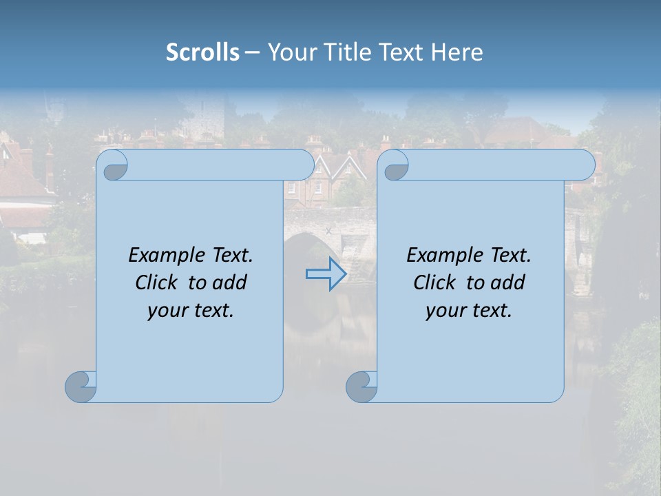 Tidal Maidstone Medway PowerPoint Template