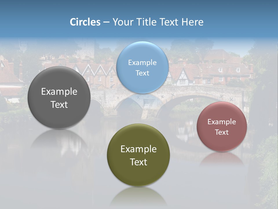 Tidal Maidstone Medway PowerPoint Template