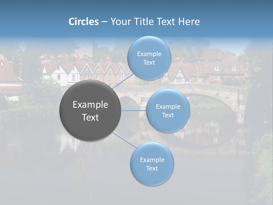 Tidal Maidstone Medway PowerPoint Template