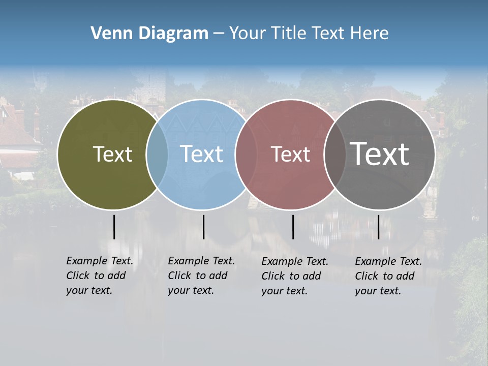 Tidal Maidstone Medway PowerPoint Template
