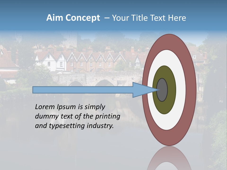 Tidal Maidstone Medway PowerPoint Template