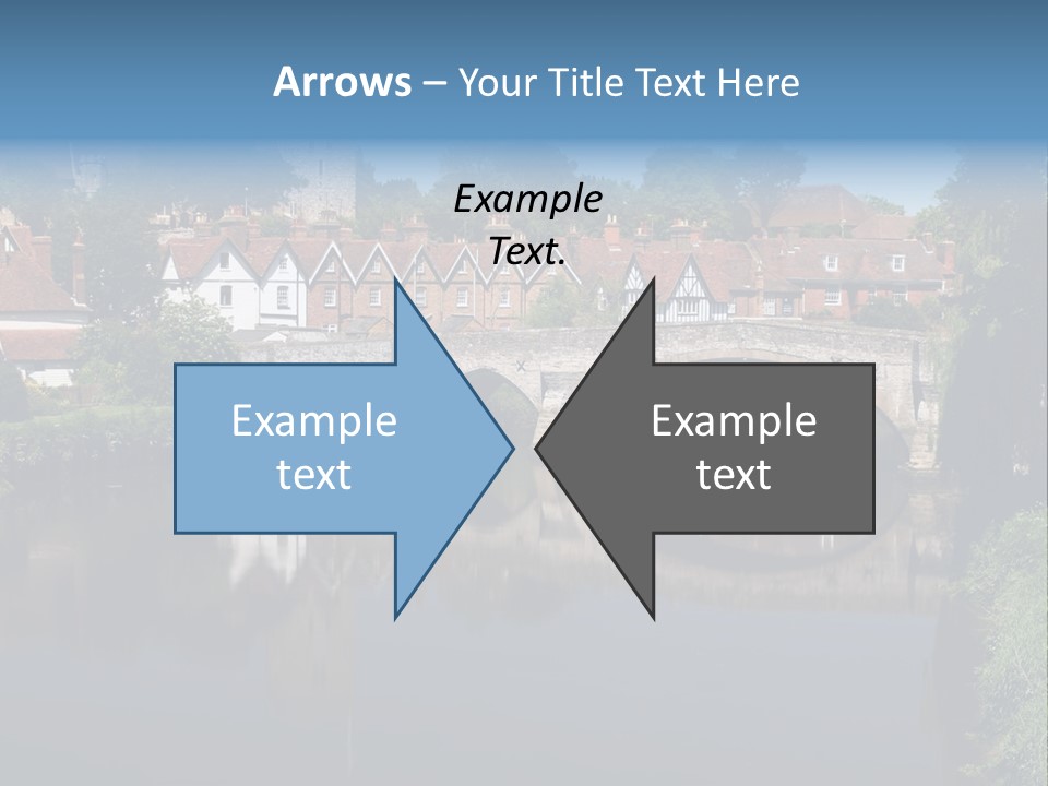 Tidal Maidstone Medway PowerPoint Template