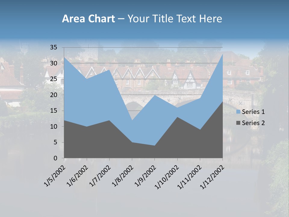 Tidal Maidstone Medway PowerPoint Template