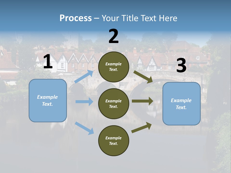 Tidal Maidstone Medway PowerPoint Template
