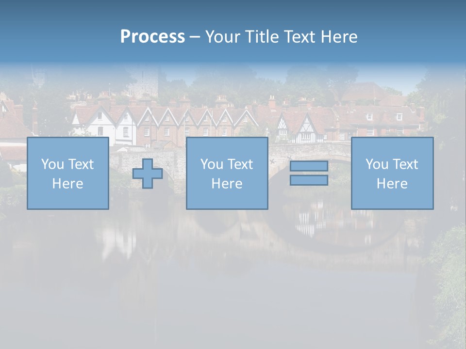 Tidal Maidstone Medway PowerPoint Template