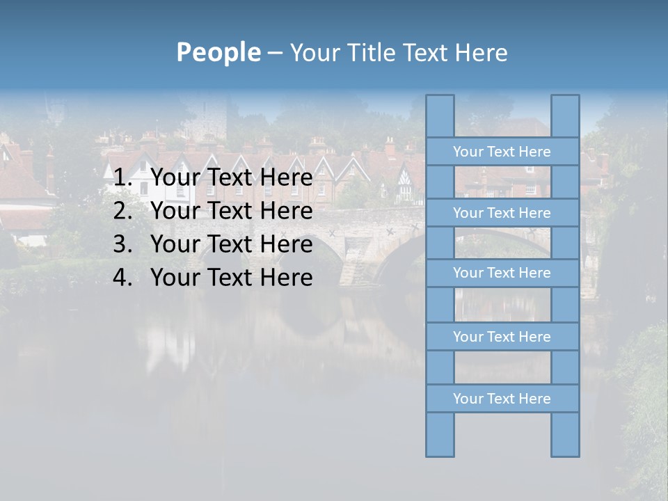 Tidal Maidstone Medway PowerPoint Template