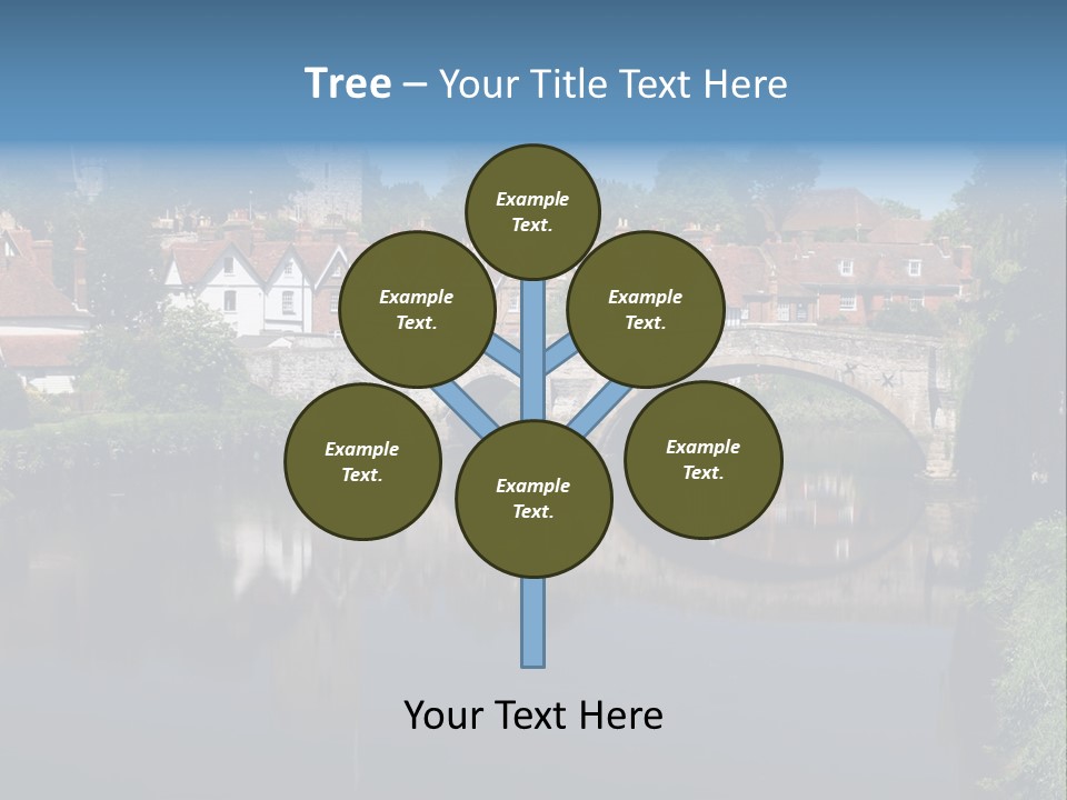 Tidal Maidstone Medway PowerPoint Template
