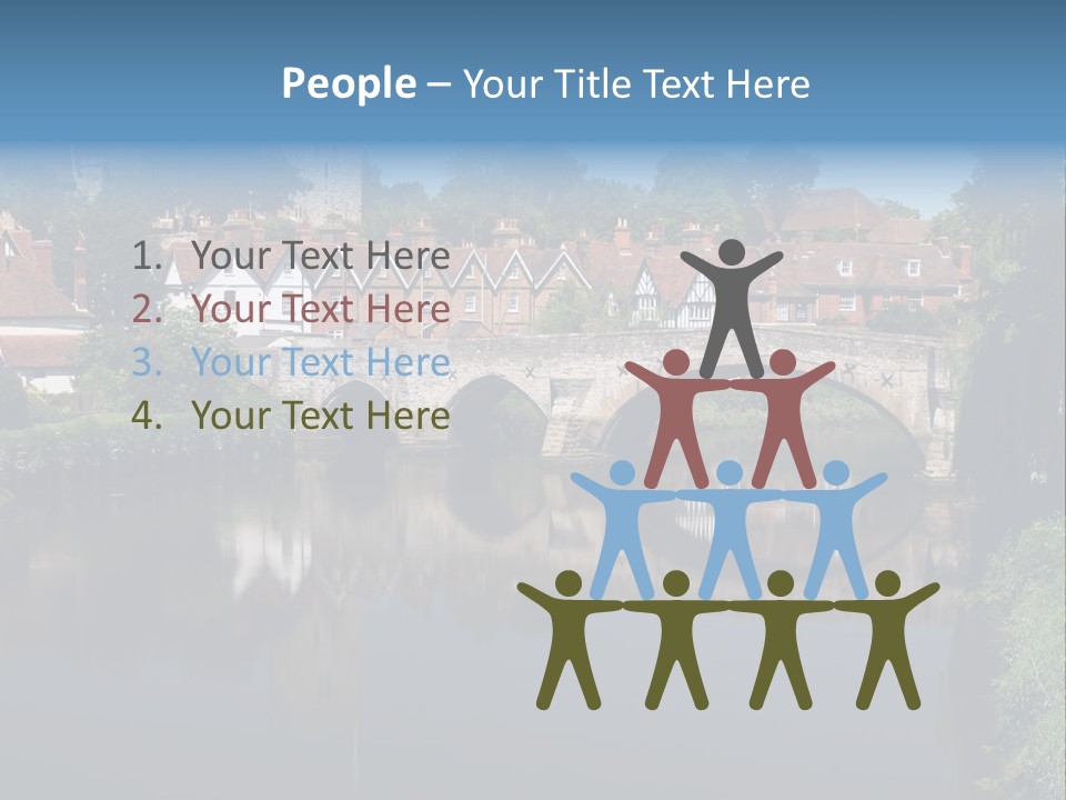 Tidal Maidstone Medway PowerPoint Template